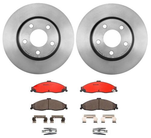 Brembo Front Brake Kit Disc Rotors and Ceramic Pads For Camaro Pontiac Firebird - 第 1/4 張圖片