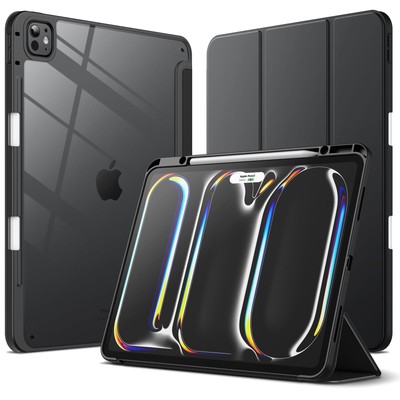 JETech Case for iPad Pro 13-Inch M4 (2024) with Pencil Holder, Auto Wake/Sleep
