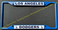 LA DODGERS BASEBALL  ✅ AUTHENTIC MLB Metal License Plate Frame 🚚💨BEST GIFT 🎁