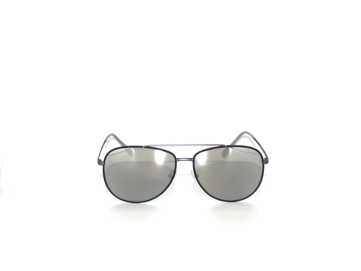Prada Sport SPS55U 6BJ2B0 Black Gunmetal Gray Mirror Silver