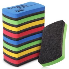 8 Pack Magnetic Whiteboard Dry Eraser Chalkboard Cleaner for Classroom Office