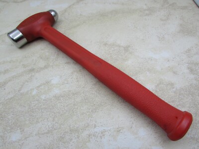 Matco Tools Dead Blow Steel Face Ball Peen Hammer 16oz Red CDBP16