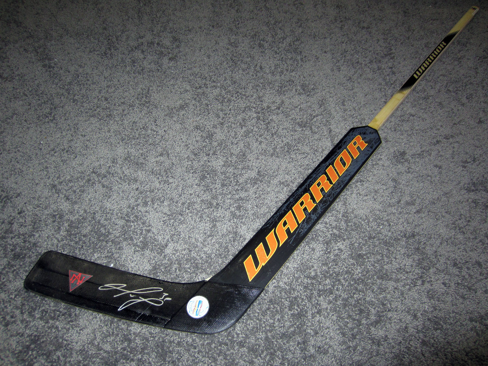 MATT MURRAY Team North America World Cup Autograph SIGNED Goalie Stick BAS COA 