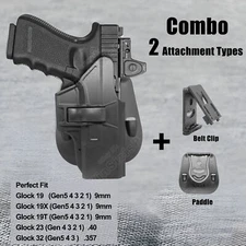 G19 Holster For Glock 32 23 19 19M 19T 19C 19 Gen5 MOS G19 g32 g23 Case 9mm 40