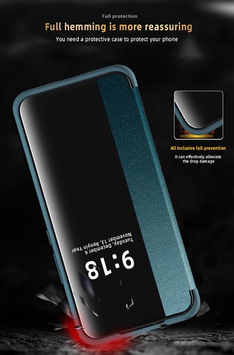 For Honor Magic6 Pro, Luxury Flip Leather View Wallet Slim Case Cover - Picture 3 of 20