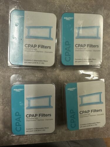 4 Pack ~ Disposable CPAP Filters (8) ResMed AirSense & AirCurve S9 series