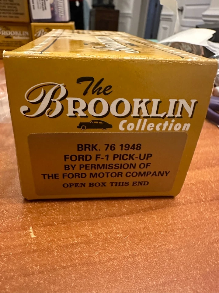 Camioneta Ford F-1 1999 verde S-31 Brooklin escala 1/43 BRK76X - 1948 Foto 3 de 3