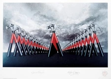 PINK FLOYD LIMITED EDITION “MARCHING HAMMERS” LITHOGRAPH (FROM THE WALL MOVIE)