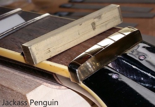 3 Brass Nut Blanks For Gibson Les Paul Guitar 1/4" 6mm Blank Universal Ibanez 