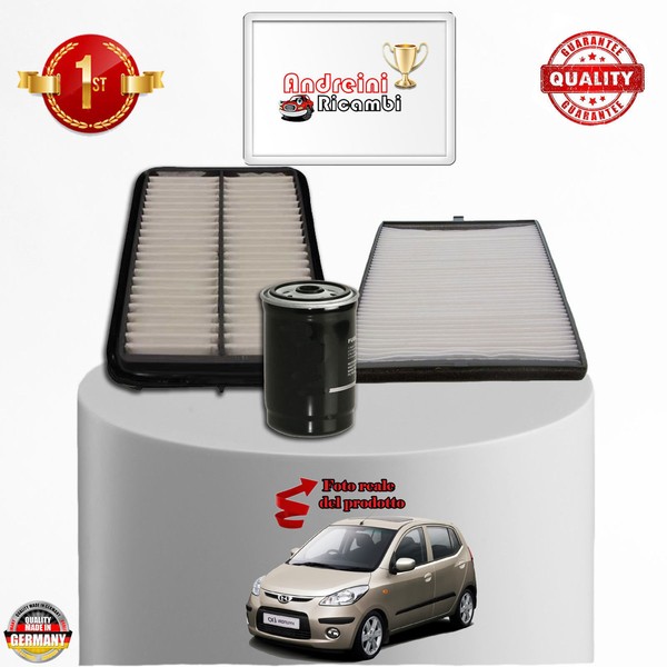 Set Service 4 Filter Hyundai I10 1.1 Crdi 55KW 75CV Von 2011->-image