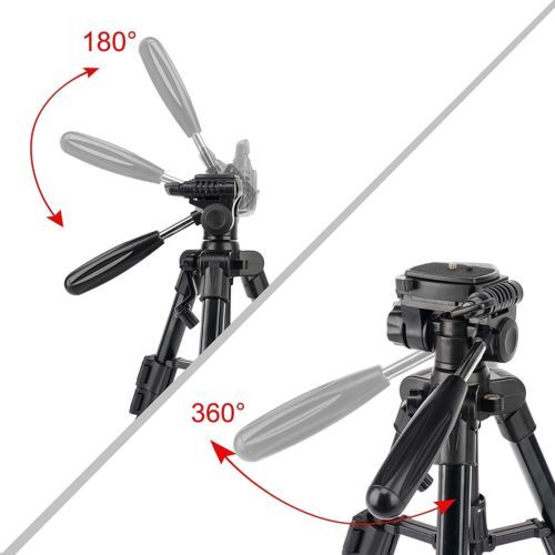 ZOMEI Table Q100 Pro Portable Mini Tripod Flexible Stand Holder For Camera Phone - Picture 12 of 13