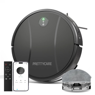 ROBOT VACUUM MOP COMBO 3000 PA Suction Self-Charging App/Remote/Voice Control