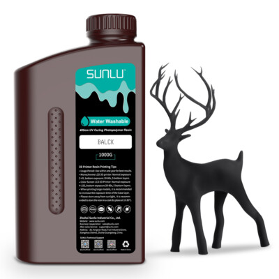 Sunlu SLA LCD 3D Drucker Water Washable Resin UV Photopolymer Harz 365-405nm
