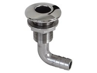 Borddurchlass Edelstahl Schlauchanschluss 19Mm