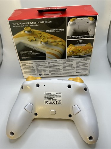 PowerA Enhanced Wireless Switch Controller - Pikachu Yellow - Picture 4 of 6