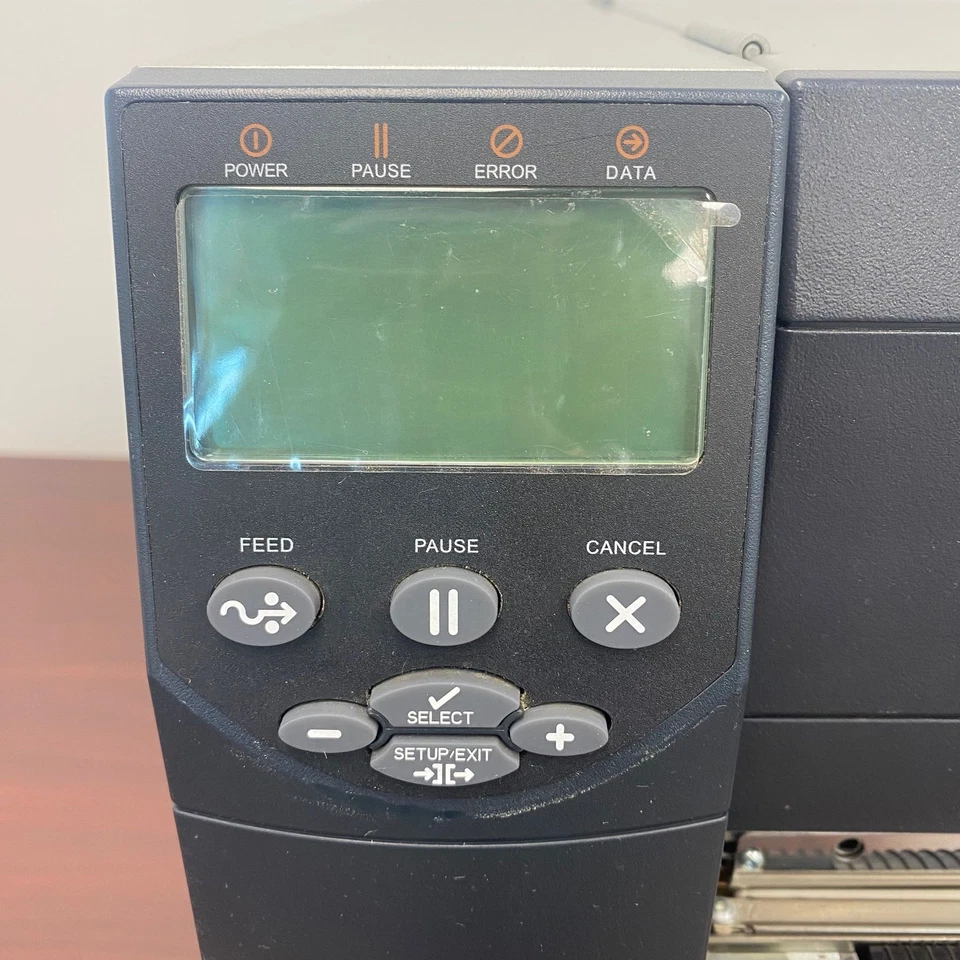 Zebra ZM400 Direct Thermal Label Barcode Printer ZM42Z-2001-4100D w/Peel Rewind - Image 3 of 4