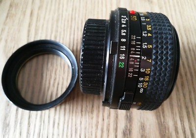 Objectif Minolta MD 50mm F/1.7 ? – Monture 49mm, Pour Hybrides, Occasion