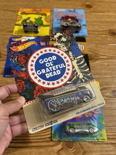 Hot Wheels 2013 Pop Culture "Grateful Dead" Full Complete Set of 6 - Picture 10 of 13