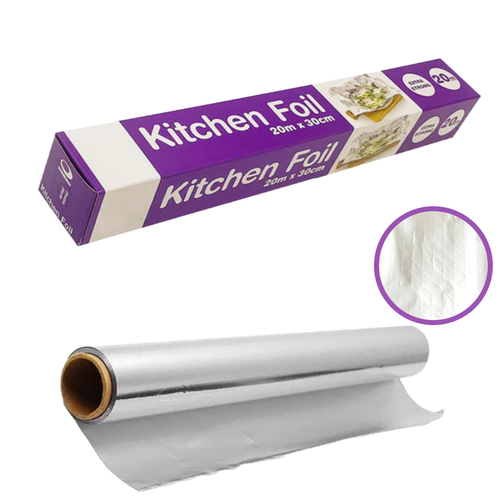 Kitchen Foil Aluminium Tin Foil Heavy Duty Catering Foil Wrap For Food Oven Bake - Picture 32 of 35