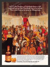 Drambuie 1777 Duchess of Edinburgh Ball 1980s Print Advertisement Ad 1989
