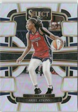 2023-24 Panini Select WNBA Silver Prizm Ariel Atkins Washington Mystics #64