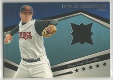 2012 Topps Pro Debut Baseball Kyle Gibson Minor League Materials #MLM-KB
