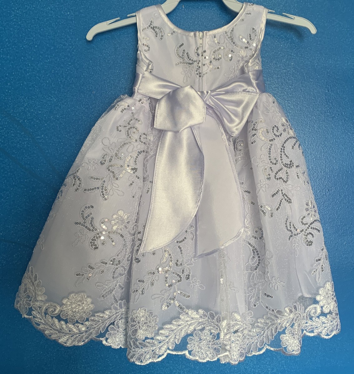 べべ Baptism or Christening Dress for girl/Vestido para Bautizo de nina