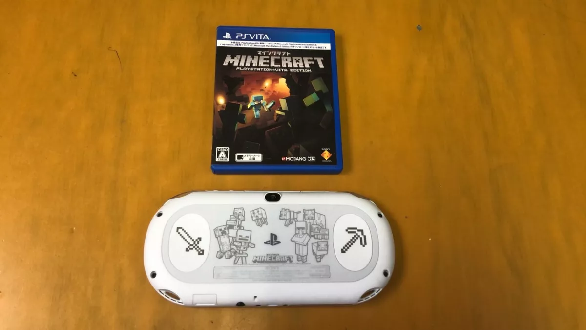 PlayStation Vita Minecraft Special Edition PCH-2000 ZA slim