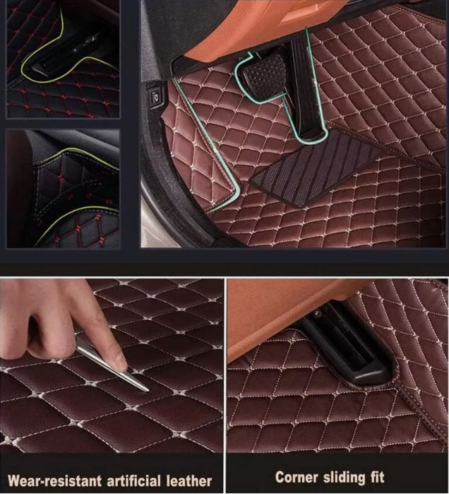 Waterproof 3D PU Fit For Hyundai Car Floor Mat Auto Rug Trunk Carpet ...