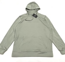 NEW Men's Under Armour Fleece Wordmark Graphic Hoodie Large Green MSRP 60
