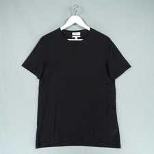 COS T Shirt Uomo Piccola Nera Regolare Cotone Manica Corta Top Contemporaneo Basic