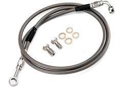 53.5" Extended Length Hydraulic Front Brake Line Kit For 16-18" Black 53.5"