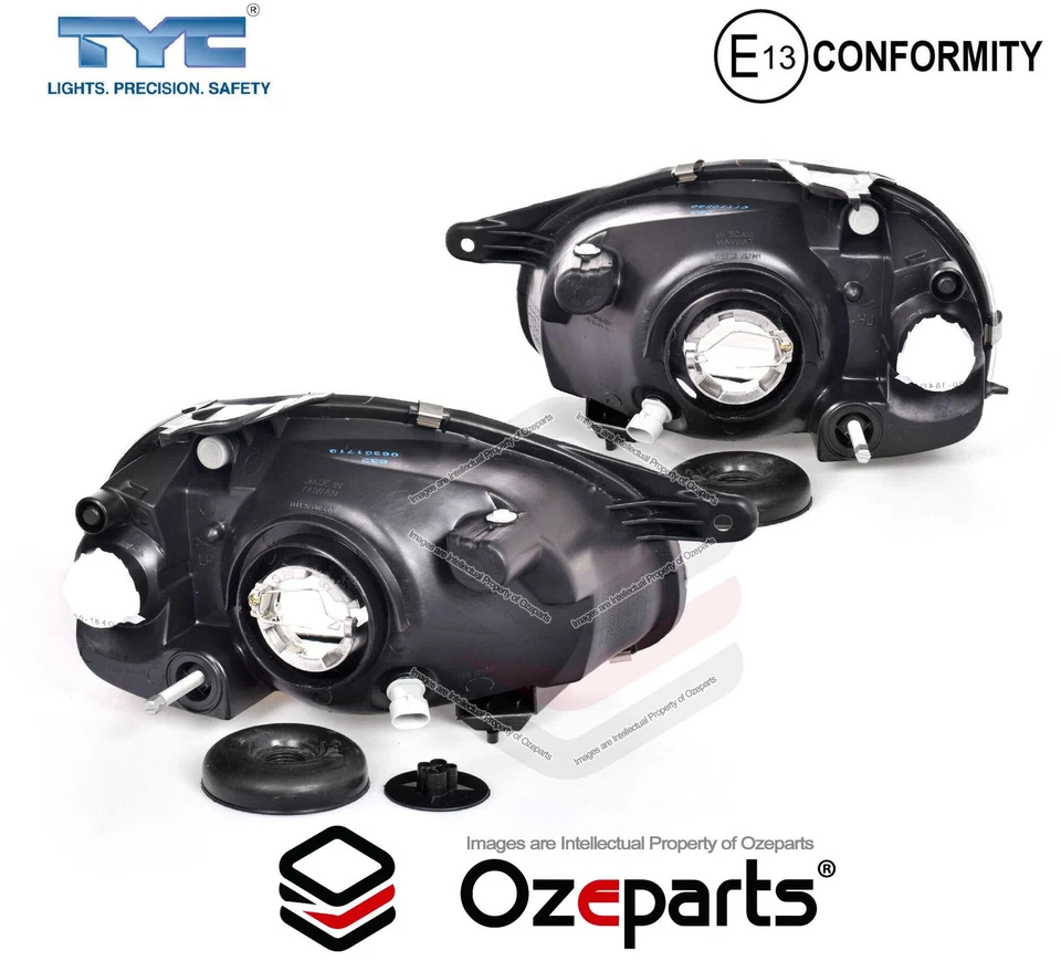 TYC Pair LH+RH Head Light Lamp For Holden Barina & Combo SB 1994-2001 - image 2 of 4