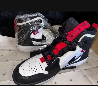 Size 10.5 - Air Jordan 1 React High Black White