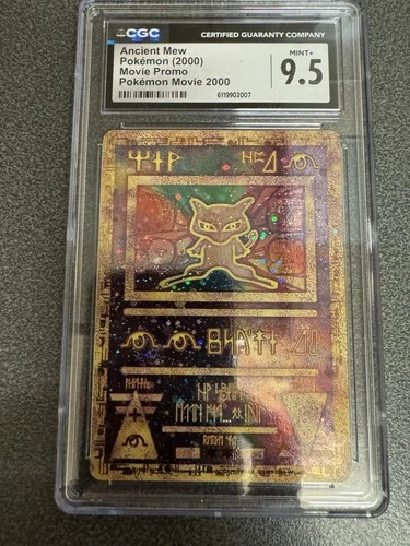 Pokémon TCG: Ancient Mew 2000 Movie Promo – CGC 9.5 Mint+ – Vintage WotC