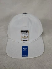 ADIDAS UNISEX 5 PANEL LIMITED MENS STRAPBACK HAT IVORY GOLD METALLIC NEW