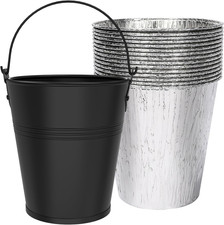 Drip Bucket & 15-Pack Disposable Foil Liners for Oklahoma Joe'S Traeger Pit-Boss