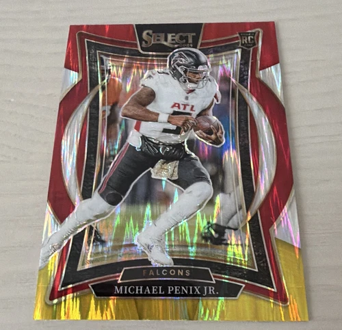 Panini 2024 Select Michael Penix Jr. Rookie Concourse Prizm #80 Falcons