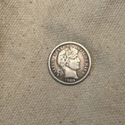 1900 Barber Dime Very Fine VF Coin #DR
