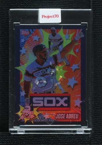 2021 Topps Project 70 Online Exclusive Rainbow Foil /70 Sket One Jose Abreu #777