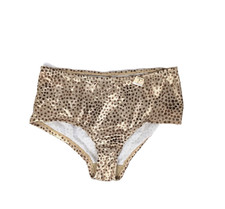 Delicates Vintage Smooth Satin Underwear NEW Large Women Glossy Panty animal
