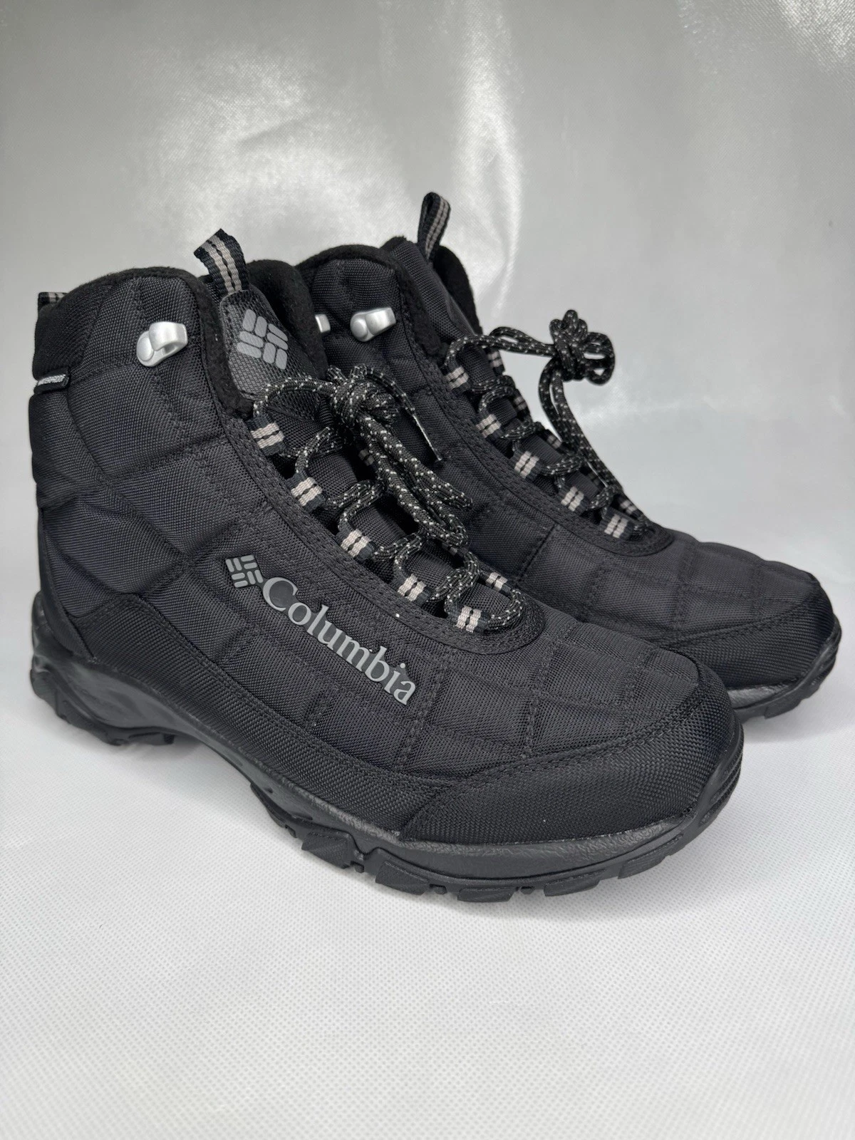 Columbia Waterproof Black Quilted Winter Snow Boots Mens Sz US 7
Opens in a new window or tab