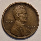 Nicer Low Mintage 1917 S Lincoln Wheat Cent