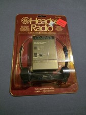 GE AM FM FM Stereo Headset Radio Model 7-1700C New