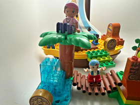 LEGO Duplo Jake & Neverland Pirates 62pcs LOT, 10512 COMPLETE, + Pirate Ship