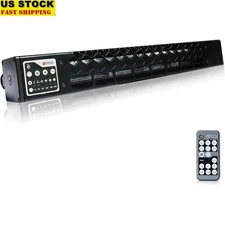 Dual Fan Cooling System Fireplace Kitchen RV Efficient Airflow Wireless Control