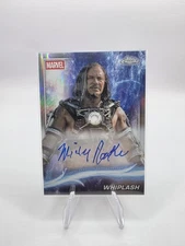 Whiplash / Mickey Rourke - AUTO REFRACTOR - 2025 Topps Chrome Marvel Studios