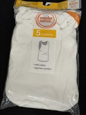 Wonder Nation Tank TOP BOYS A SHIRT 5 pack size 6-7 S/CH. Summer shirts