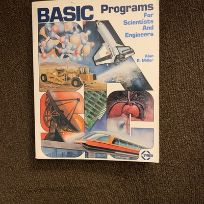 Vintage BASIC  Programs For Scientists and Engineers Book Programming Guide 1981