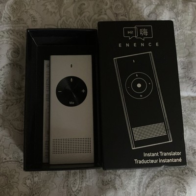 Enence Instant Translator Two Way Real Time Personal 36 Language Assistant works